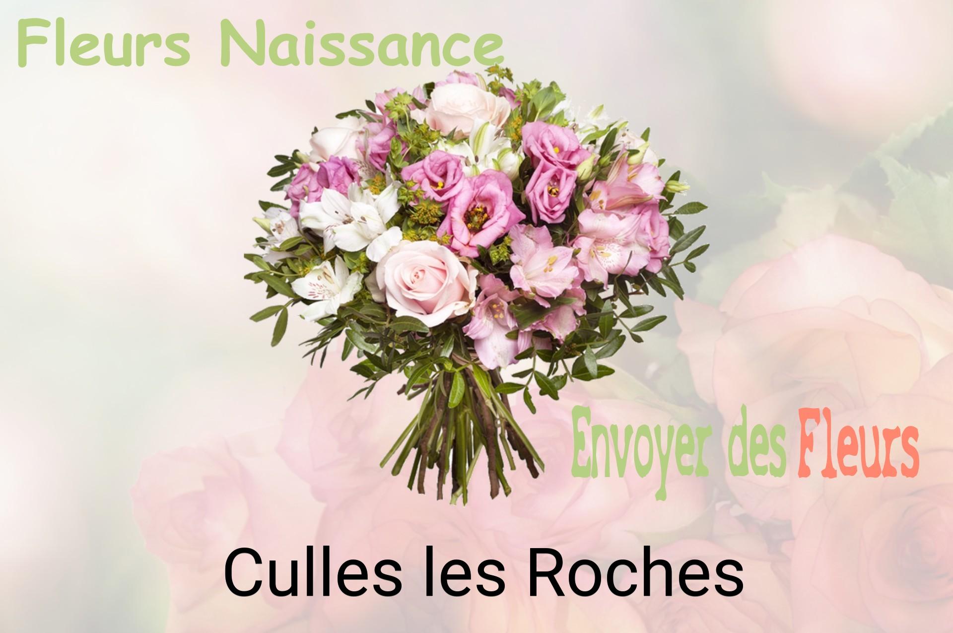 Bouquet de fleurs de naissance livré à Culles-les-Roches